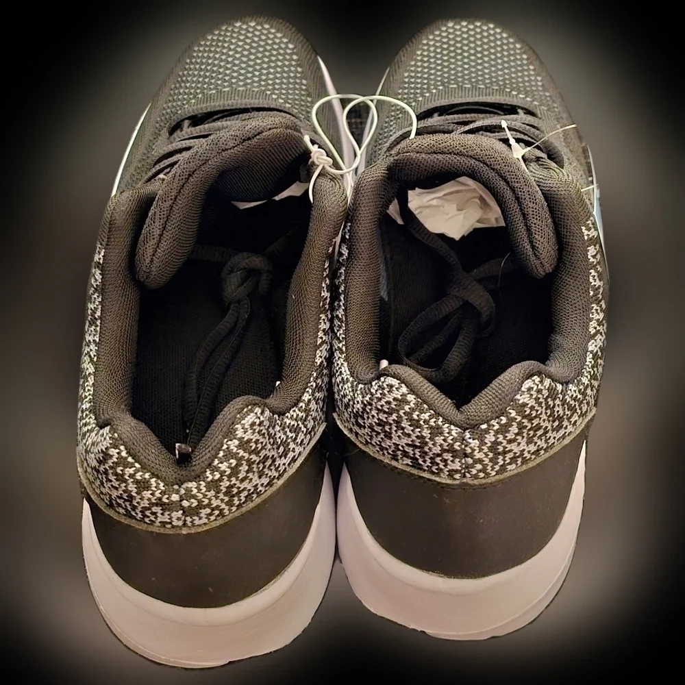 Nwt Black, Gray and White Sneakers